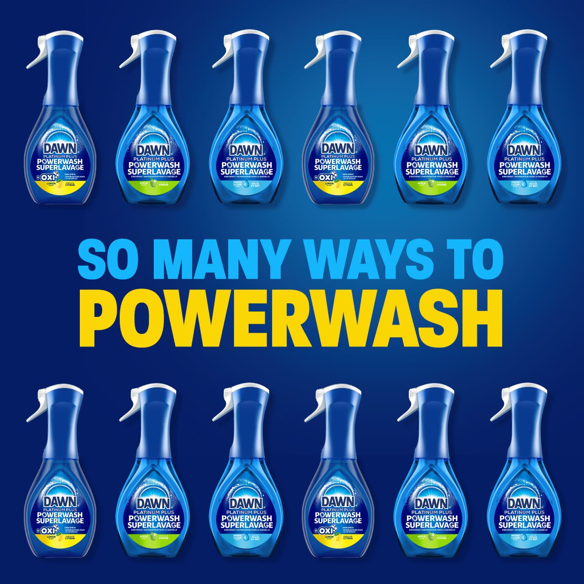 So many ways to powerwash