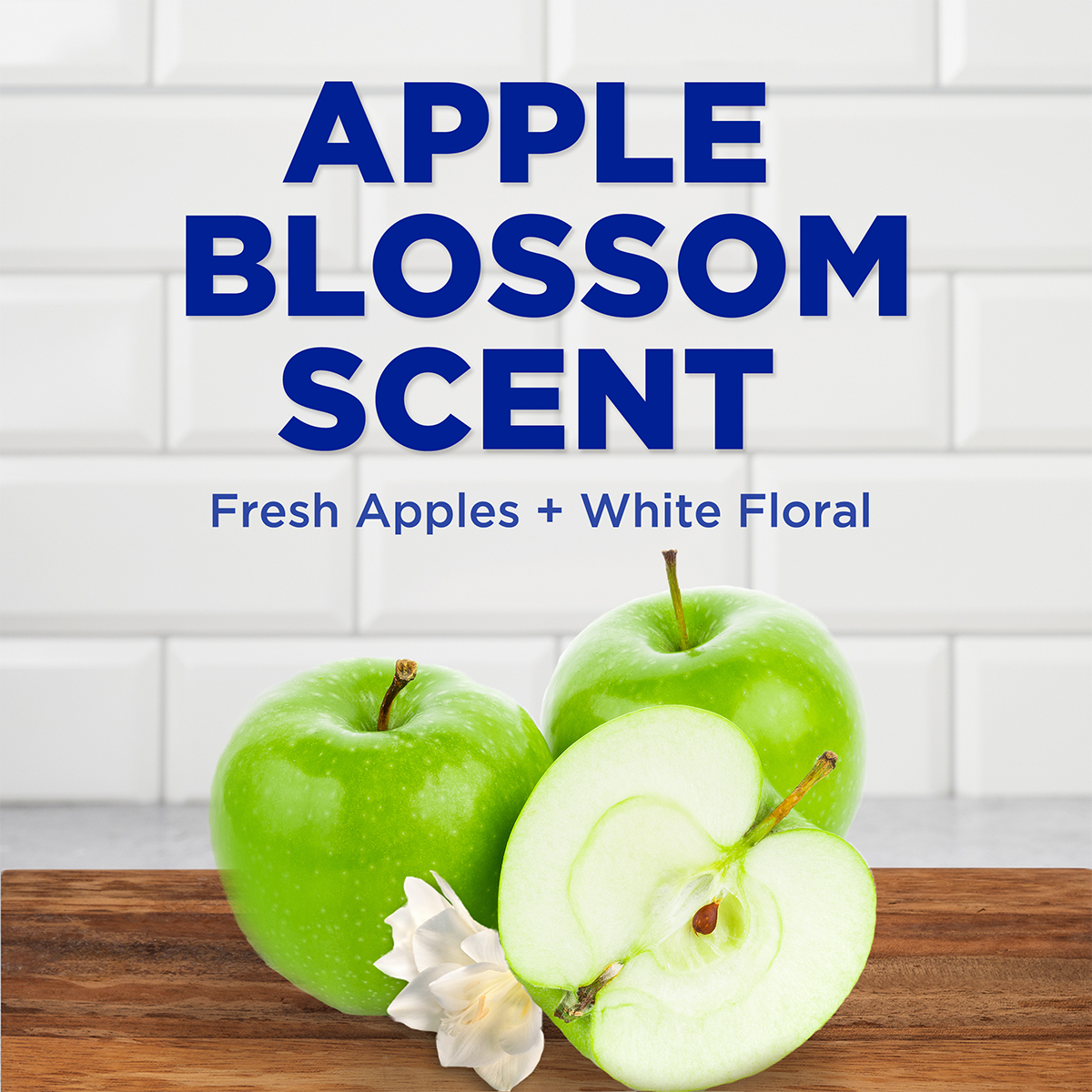 Apple - wvvph91360 Dawn Antibacterial Hand Soap EZ-Squeeze, Apple Blossom | Dawn