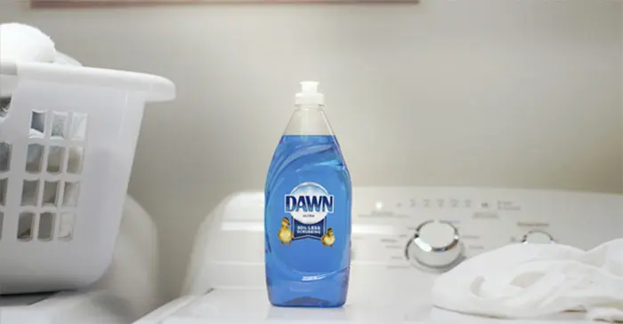 Dawn dish soap for laundry stains