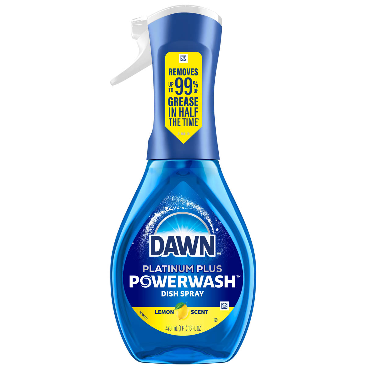 Dawn Platinum Powerwash Dish Spray, Dish Soap, Lemon Starter Kit, 16oz