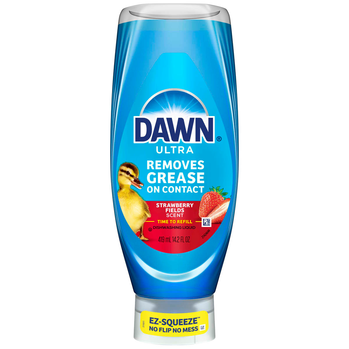 Dawn UltraEZ SqueezeDish Soap, Dishwashing Liquid, Strawberry Fields 14.2oz