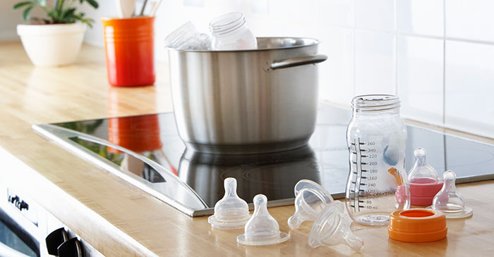 How to sterilize baby bottles