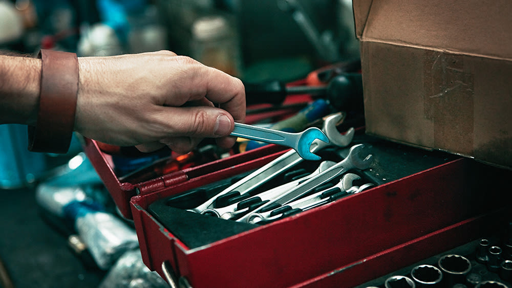 How to clean tools