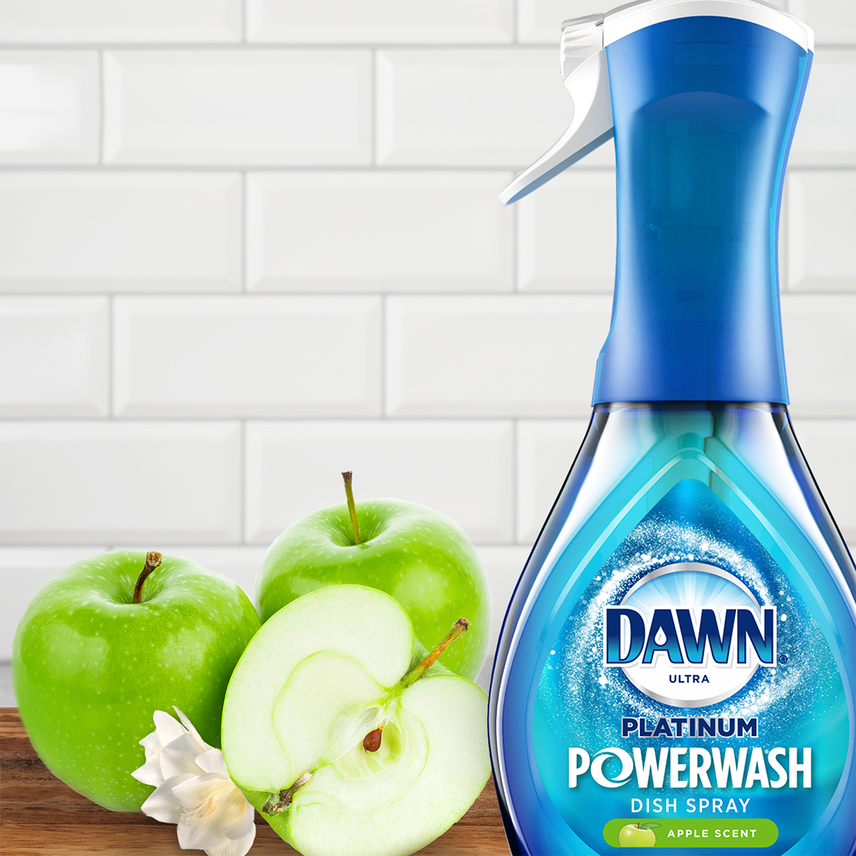 Dawn Powerwash Spray Starter Kit, Platinum Dish Soap, Fresh Scent