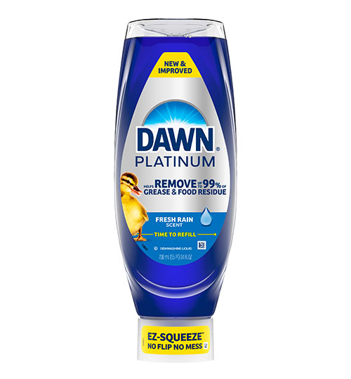 Dawn Platinum Fresh Rain 51.5 fl oz product package