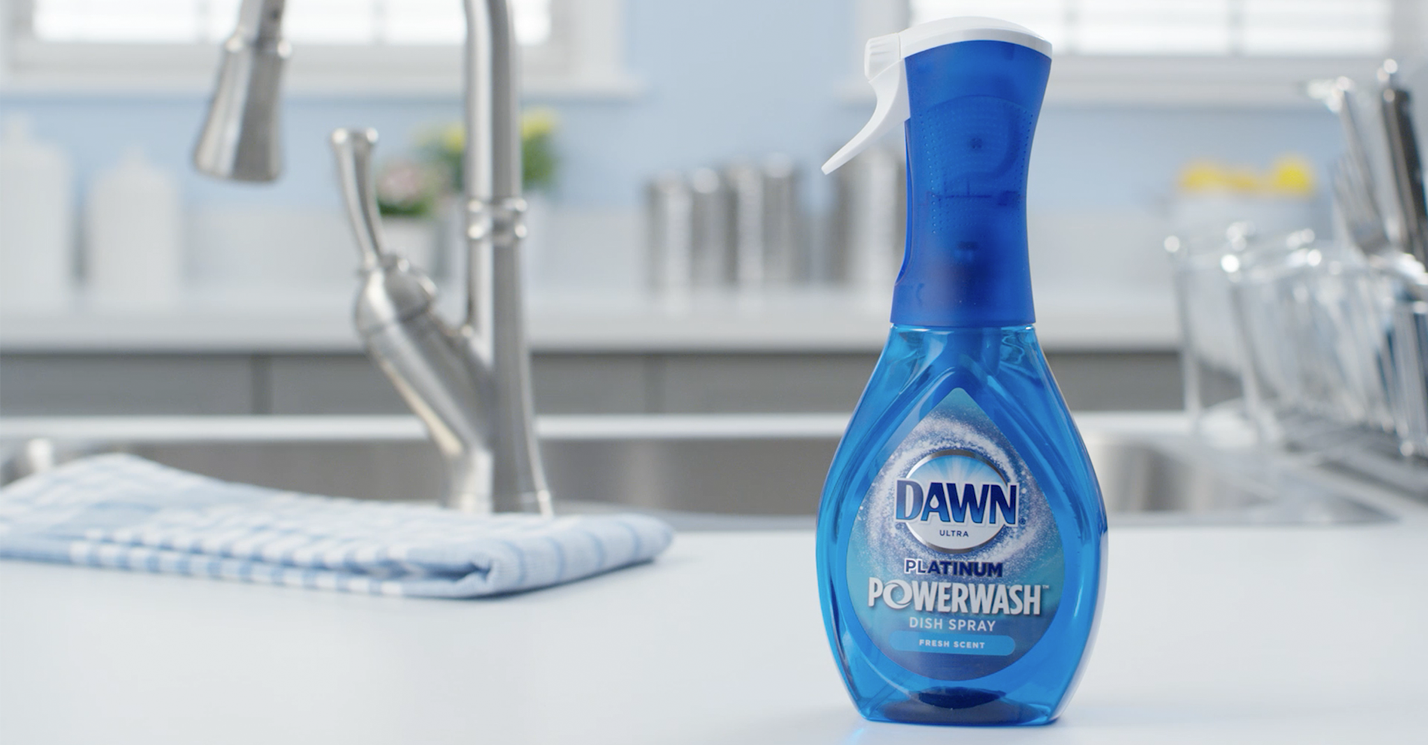 Dawn Kitchen Dish Brush 2-Pack for Efficient, Easy Cleaning