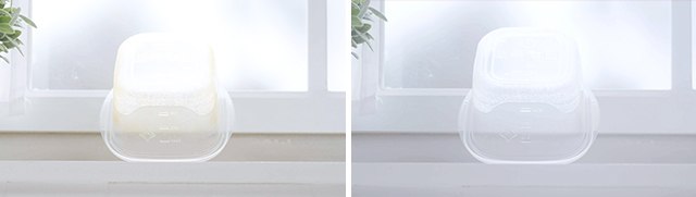 Place stained plasticware in sunlight