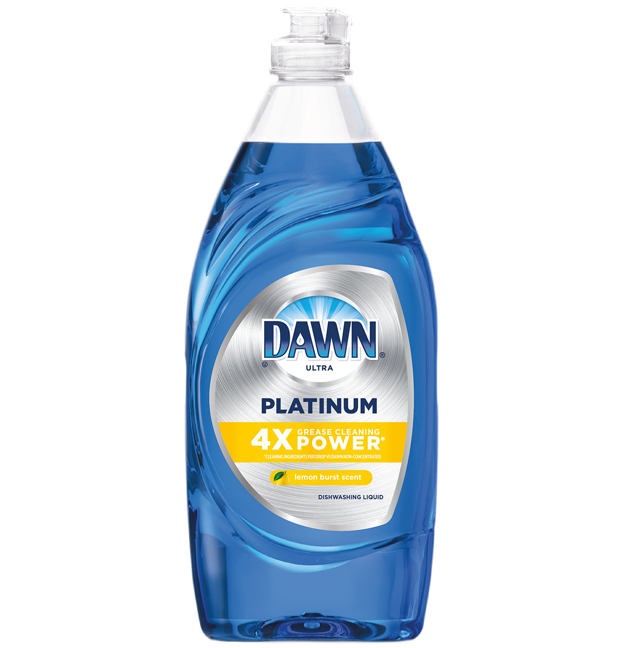 Dawn Platinum Dishwashing Liquid Lemon Burst 7oz