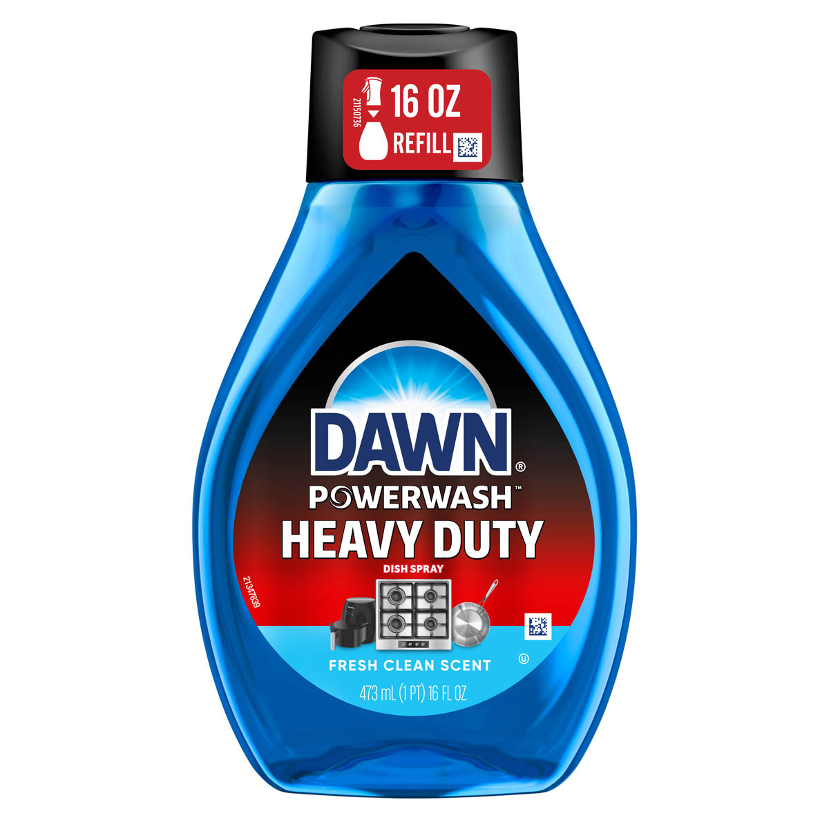 Powerwash Heavy Duty Dish Spray All-Purpose Cleaner and Degreaser Refill