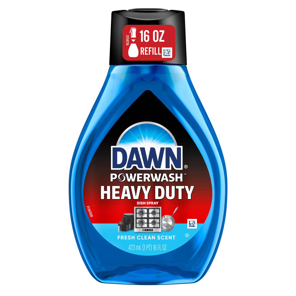 Powerwash Heavy Duty Dish Spray All-Purpose Cleaner and Degreaser Refill