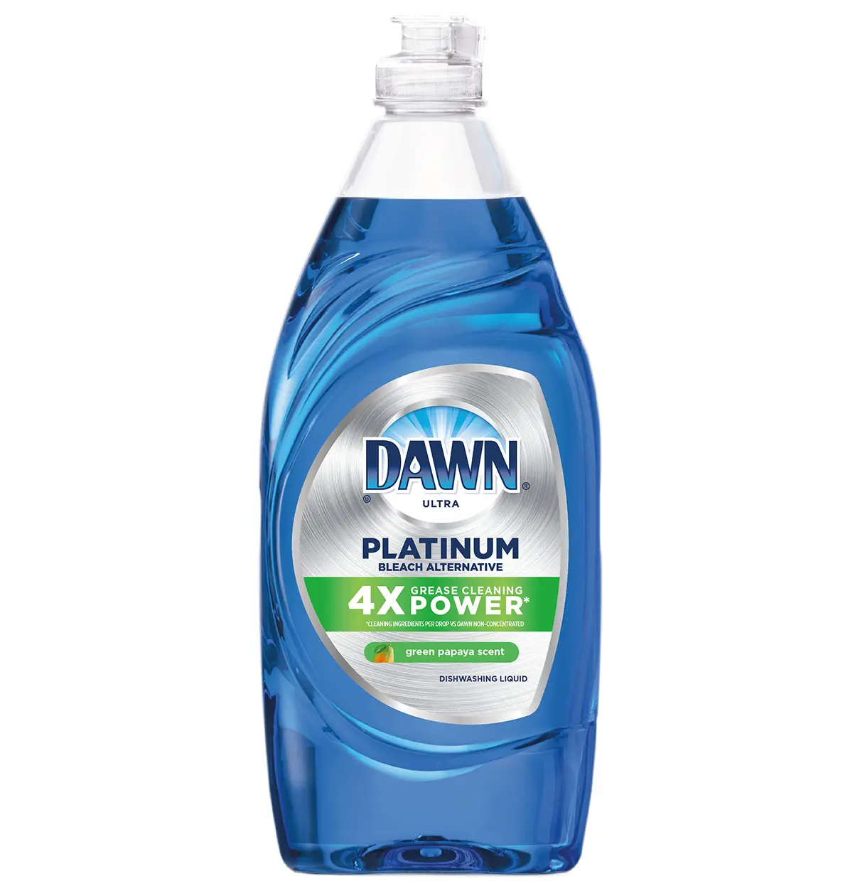 Dawn Platinum Dishwashing Liquid Green Papaya
