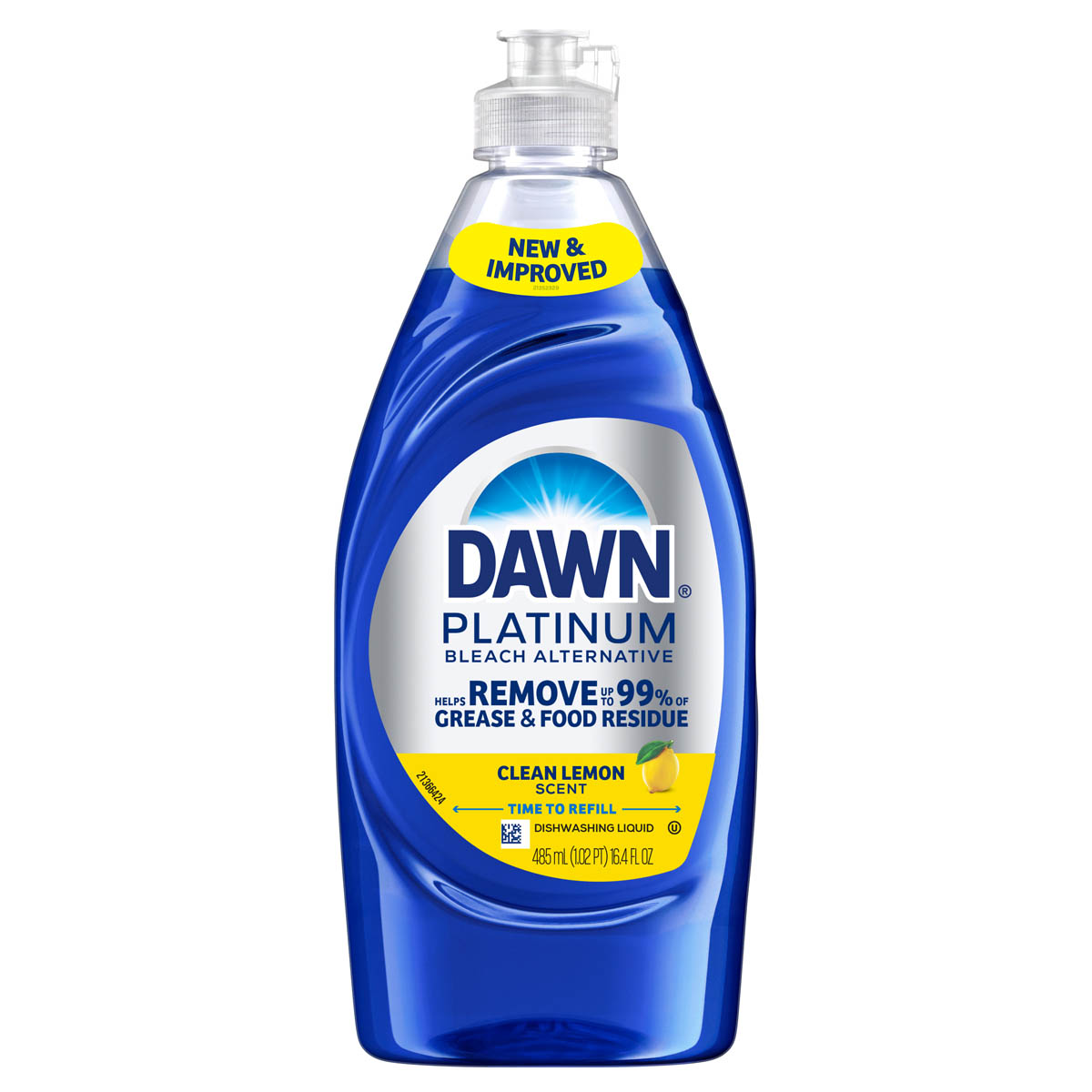 Dawn Platinum Dishwashing Liquid Lemon Burst 16.4oz
