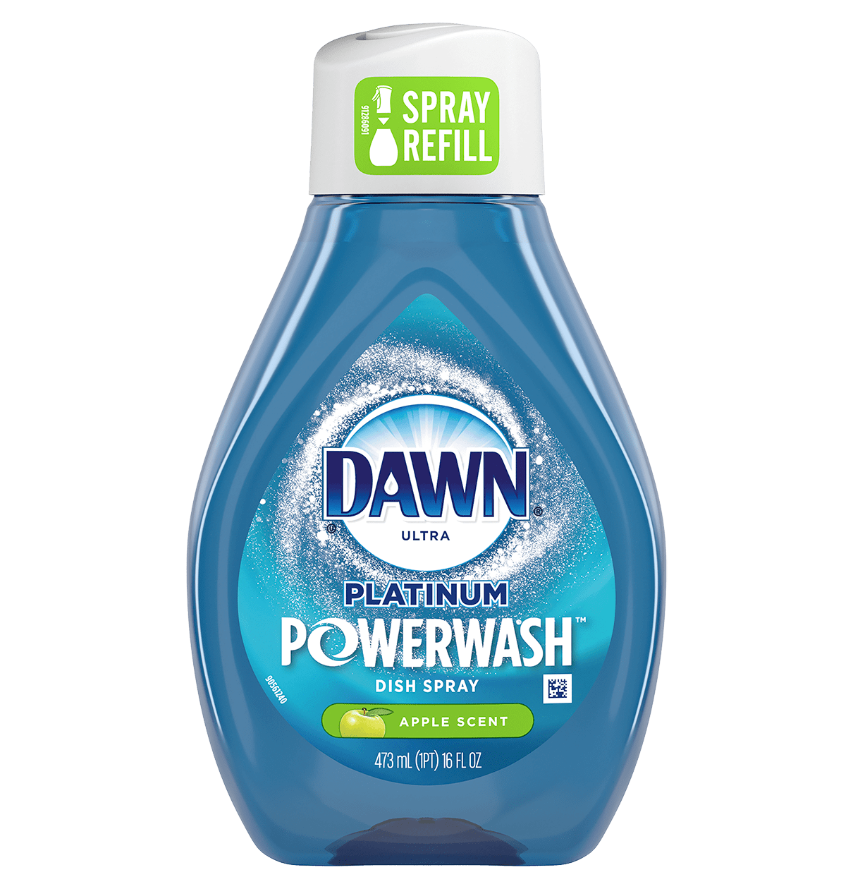 Dawn Platinum Powerwash Dish Spray Refill, Apple Scent