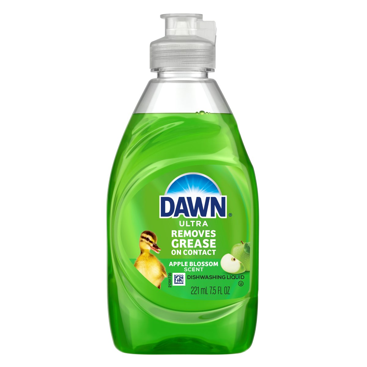 Dawn Antibacterial Hand Soap, Dishwashing Liquid, Apple Blossom 7.5 oz