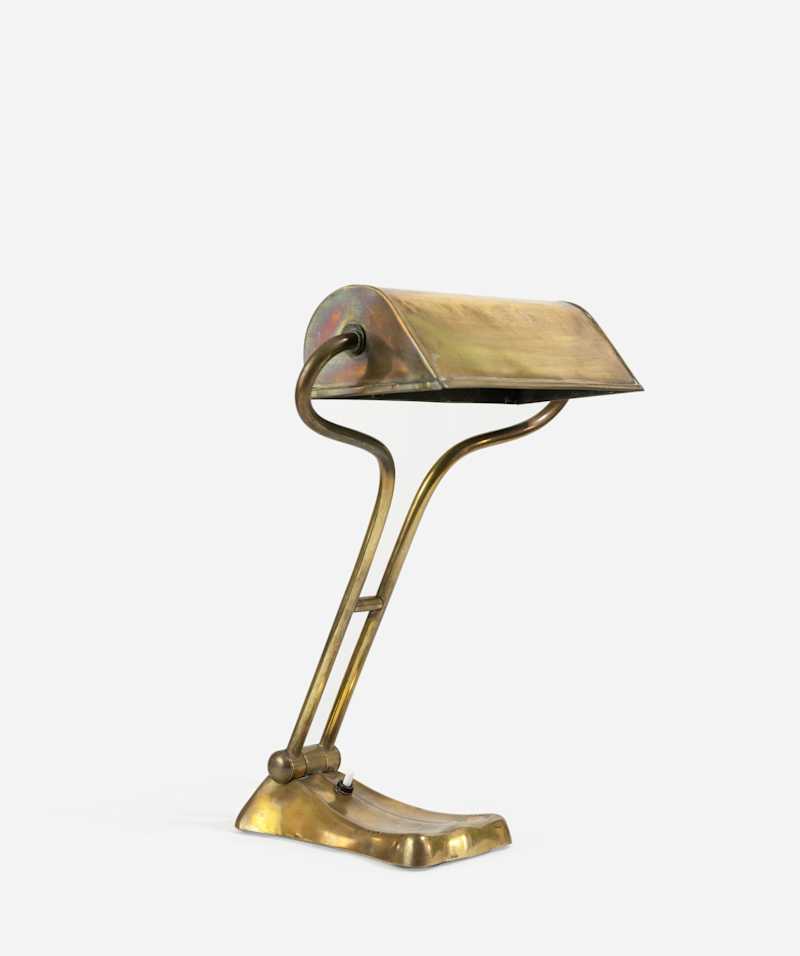 Italian School - Rectangular desk lamp, circa 1940 - Table Lamps