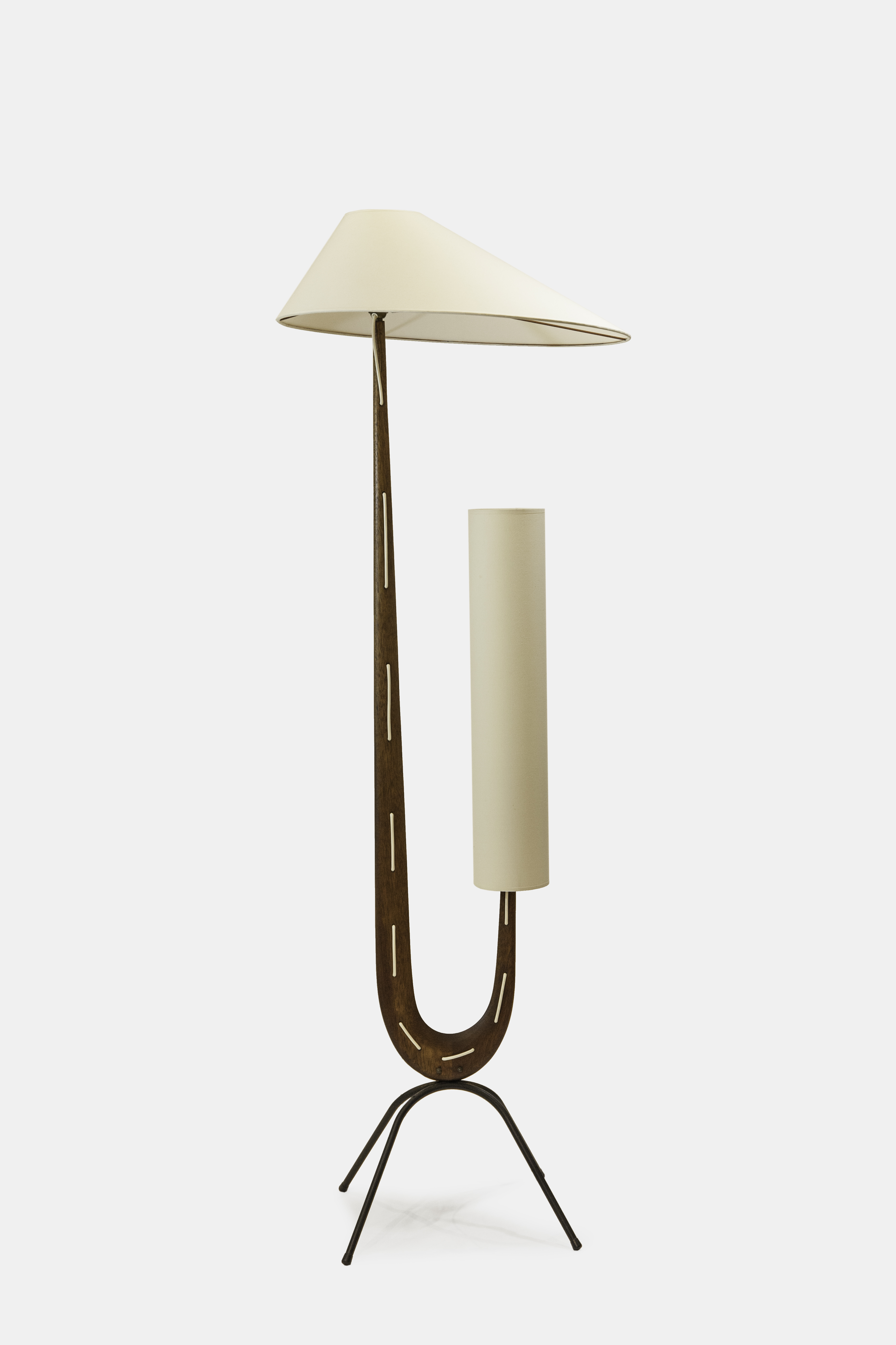 Robertaebasta London · RISPAL · Rare 'Giraffe' floor lamp, circa 1950