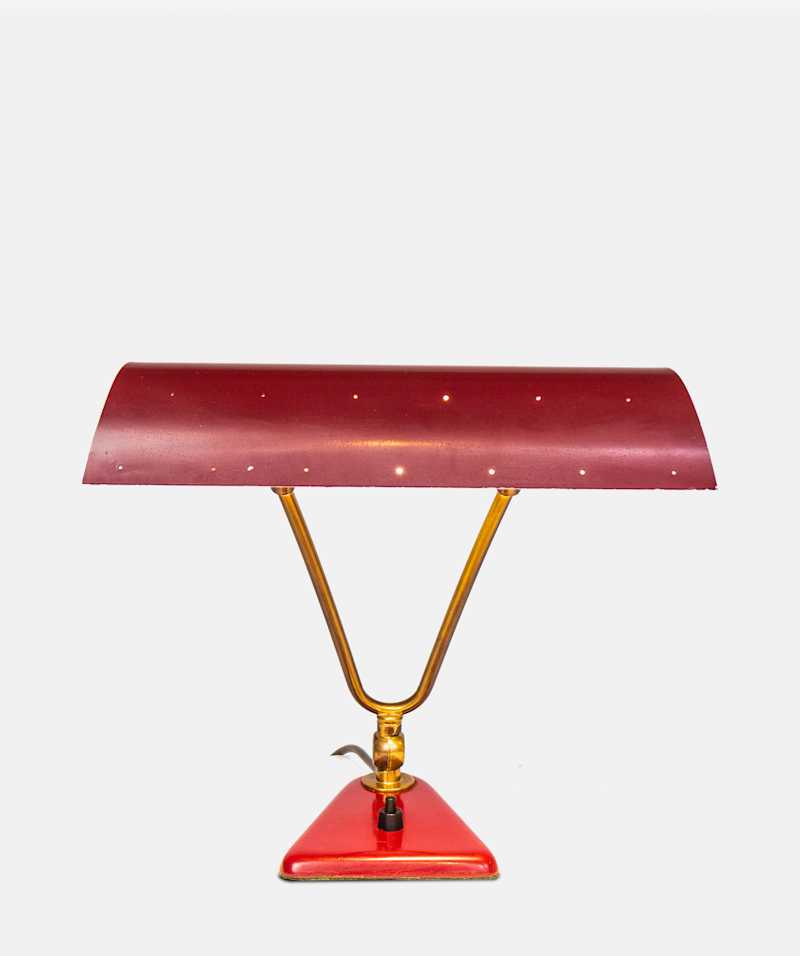 ITALIAN SCHOOL - Table lamp in the manner of Stilnovo, circa 1950s - Table Lamps