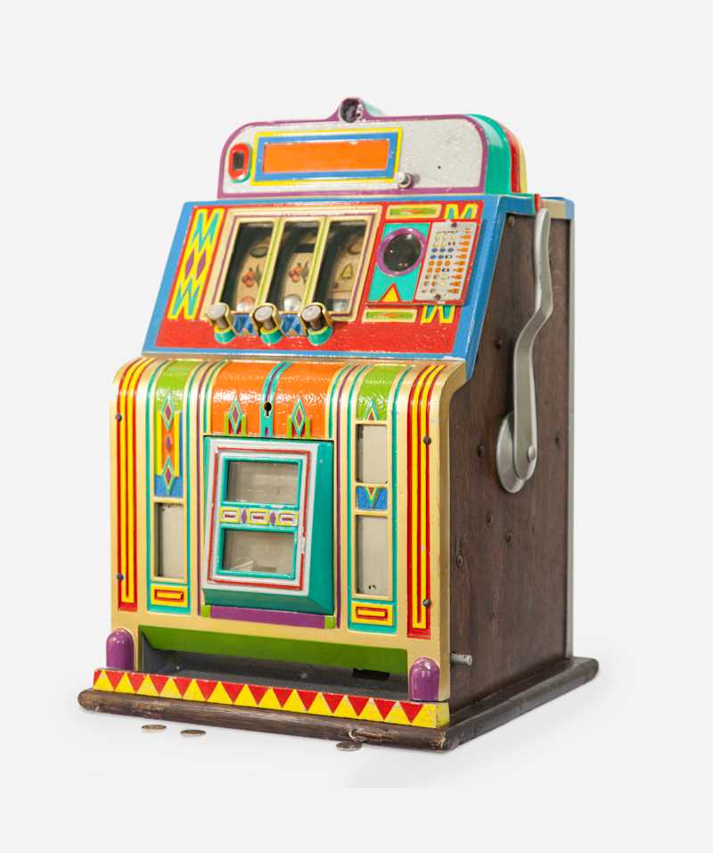 ITALIAN SCHOOL - Slot machine, circa 1950 - Decorative Objects