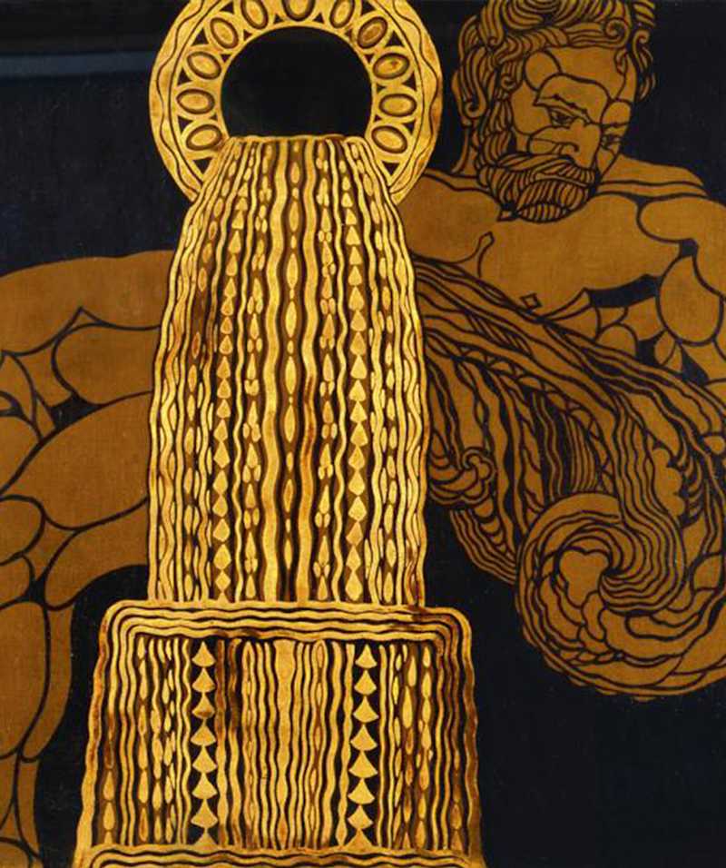 GUIDO MARUSSIG - Aquarius, 1920 - Paintings