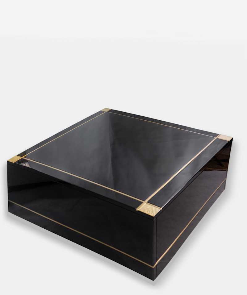 PIERRE CARDIN - Square Coffee Table, circa 1970s - Coffee Tables