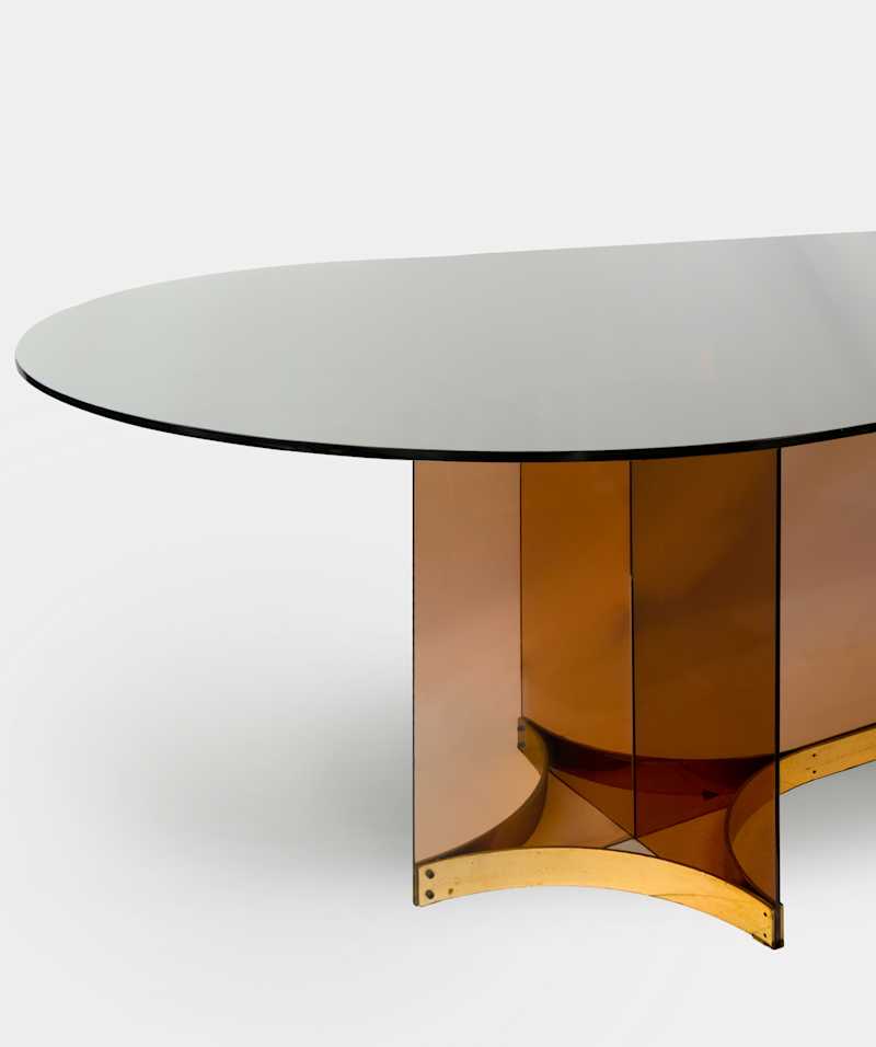 Alessandro Albrizzi - Dining table, circa 1970 - Dining Tables & Desks