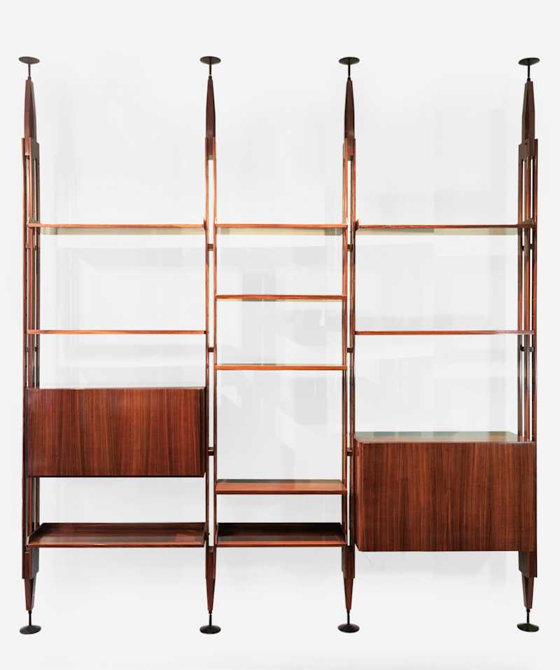 FRANCO ALBINI - LB7 modular bookcase, 1957 - Bookcases