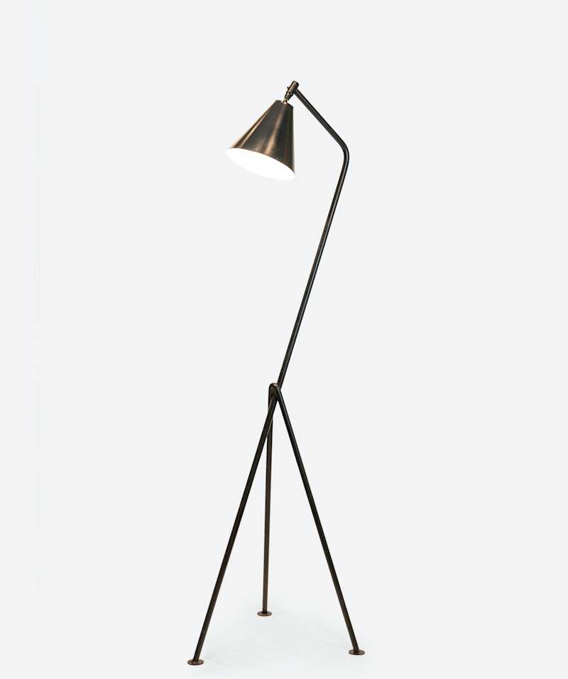 Italian School - Tripod floor lamp, circa 1950 - Standing Lamps