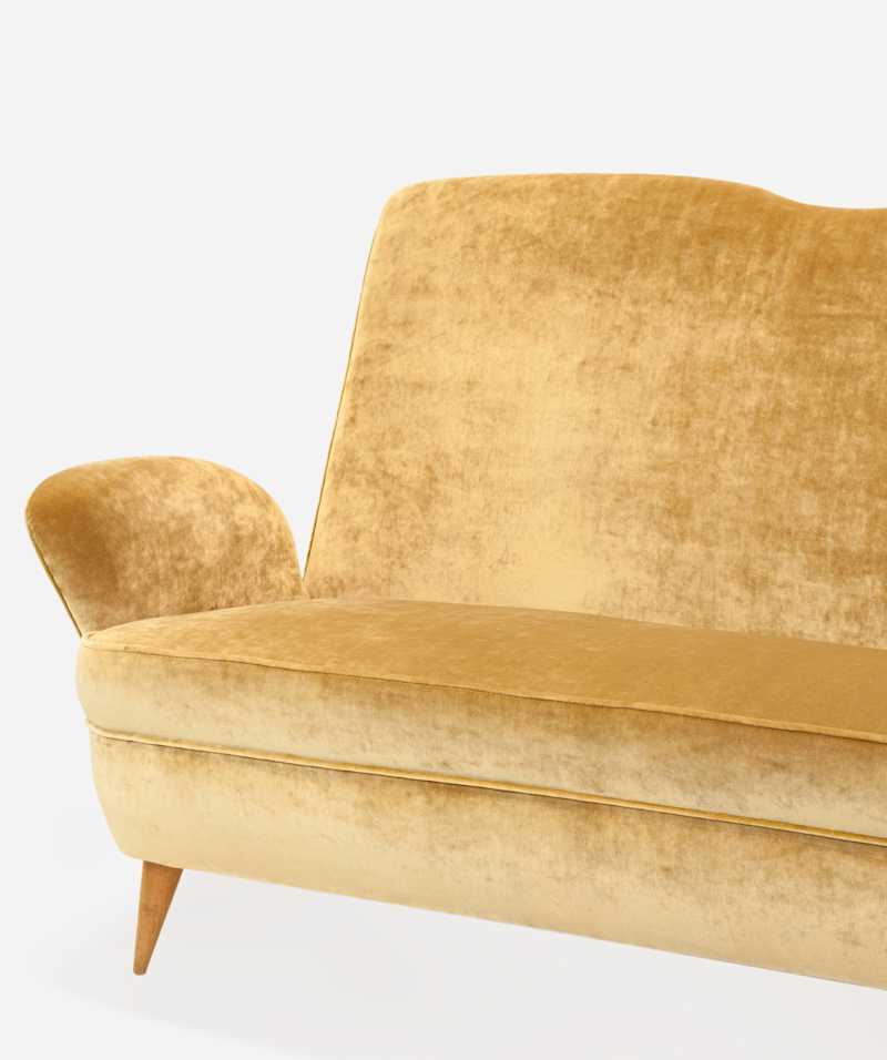 ZUFFI - Two seater sofa, circa 1950 - Armchairs & Sofas