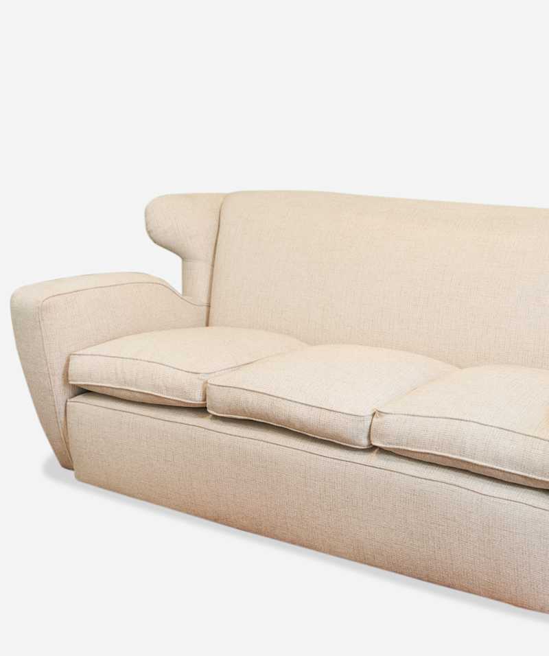 MELCHIORRE BEGA - Three-seater sofa, circa 1956 - Armchairs & Sofas