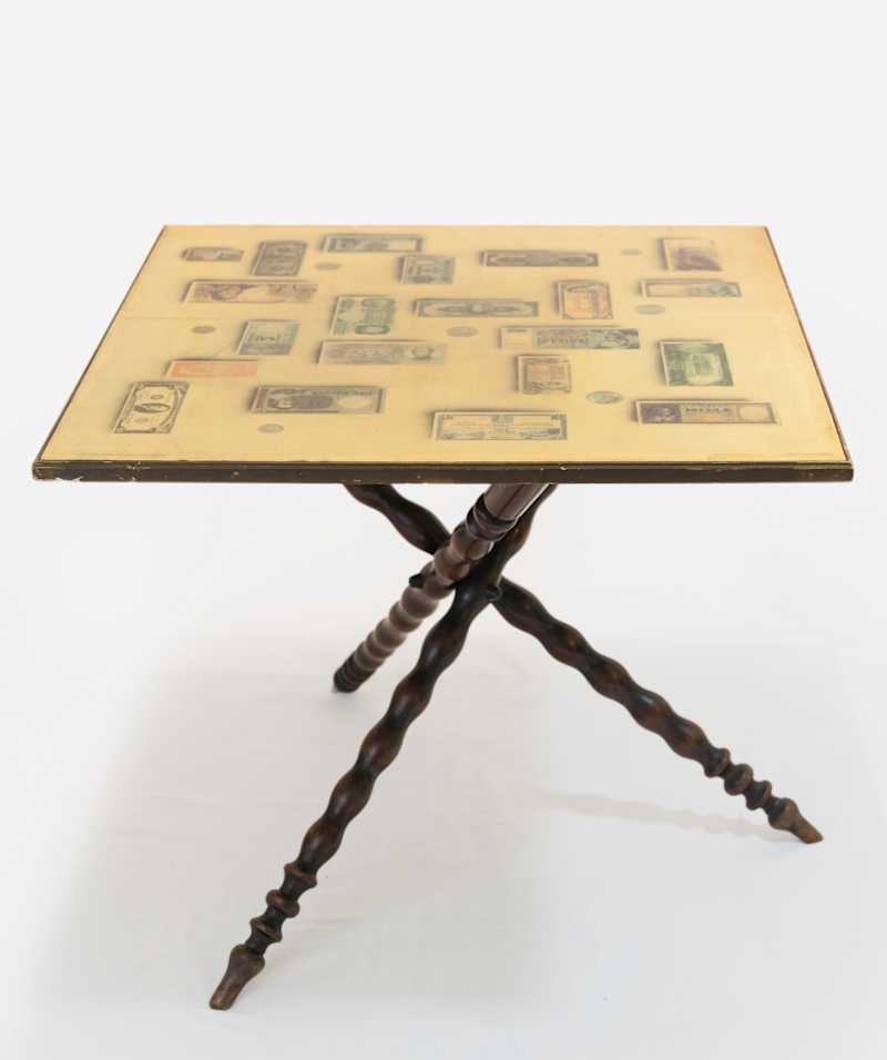 ALDO TURA - 'Notes' coffee table, circa 1960 - Coffee Tables