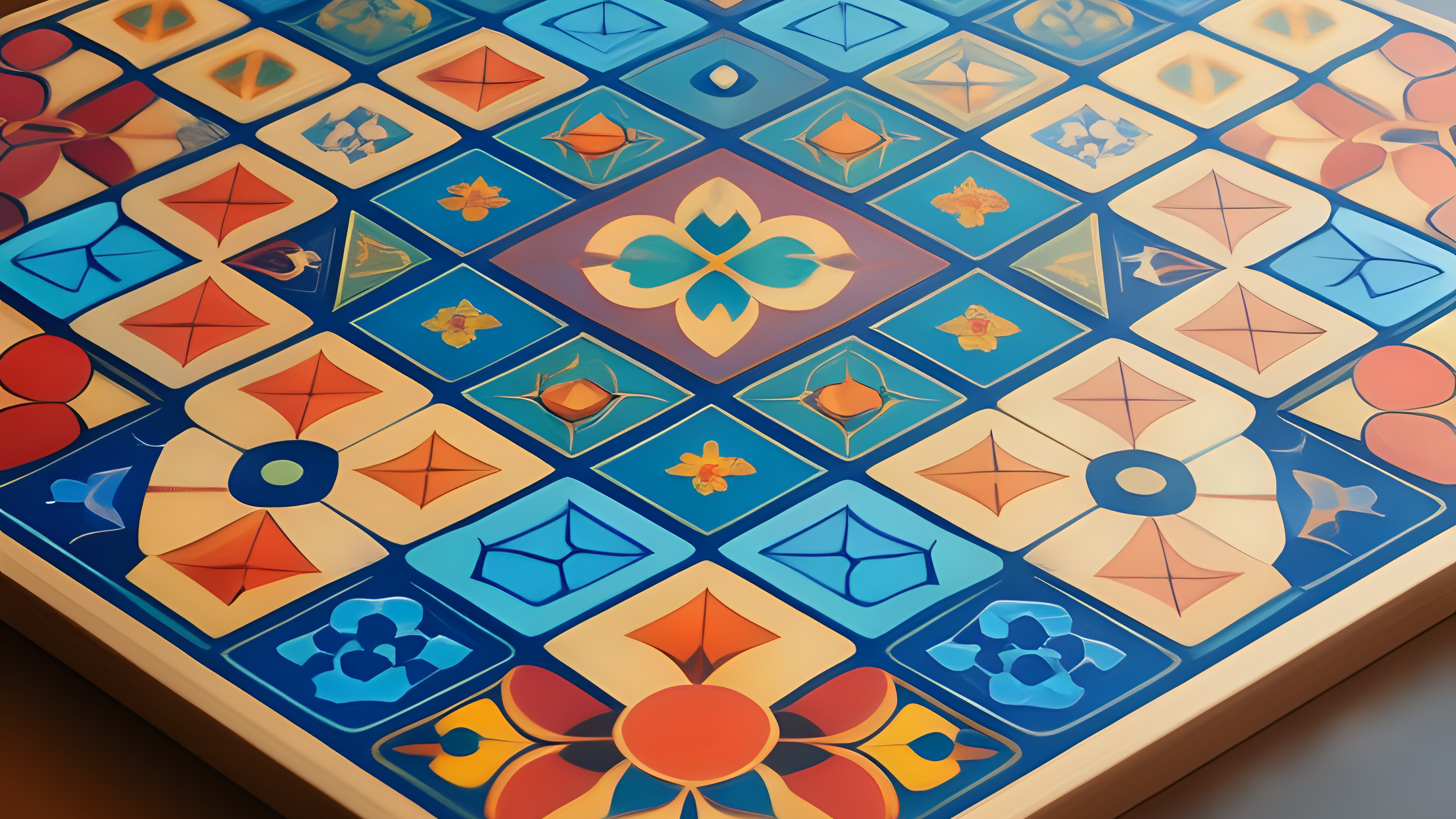 Azul, strategic placement, pattern building, tile drafting, scoring system