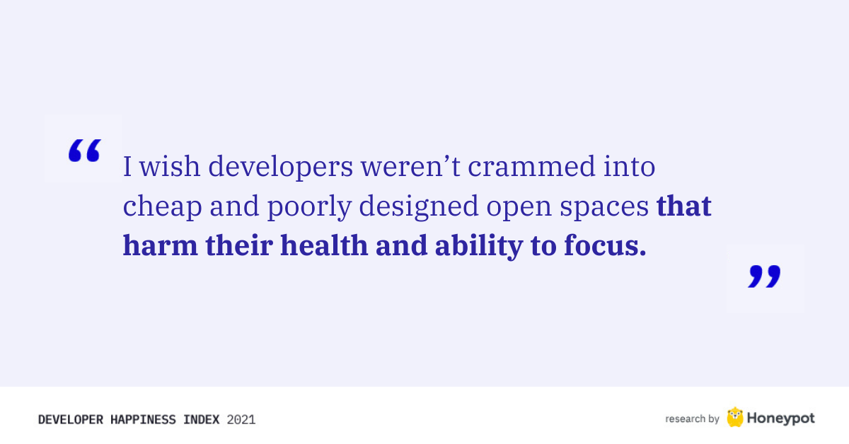 Are you a happy developer  Depends on where you live - 95