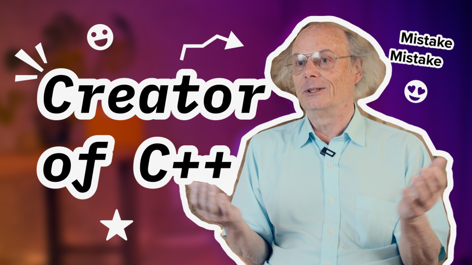 "I Became A Programmer By Mistake" Says the Creator of C++
