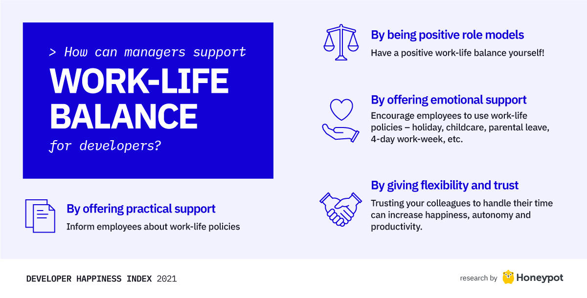 How managers can support work-life balance