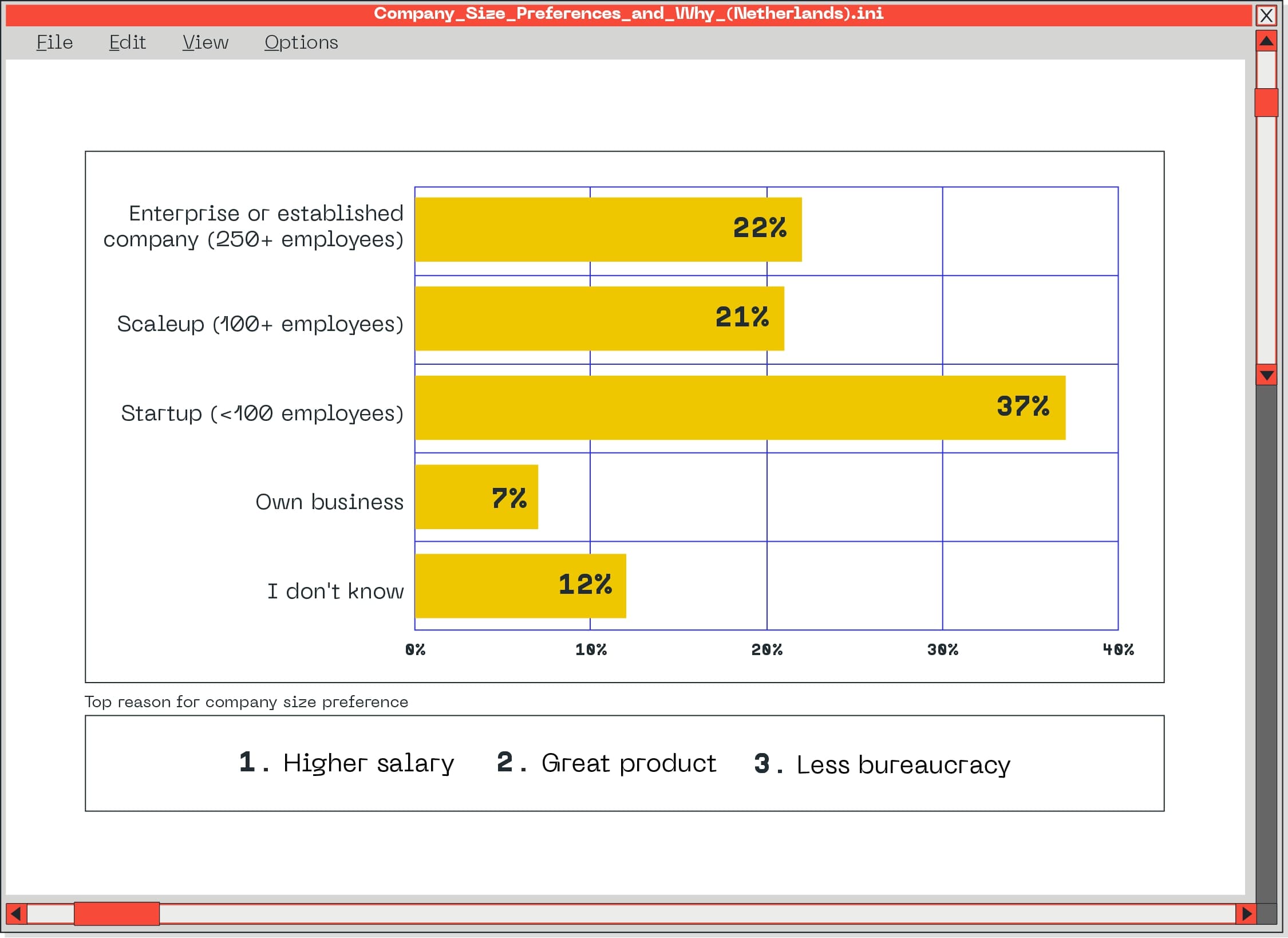 Company Size ambitions (NL)