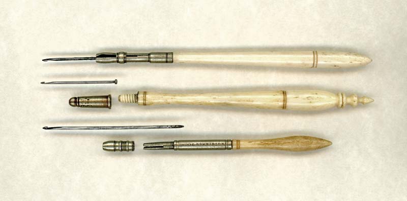 Mid-nineteenth-century British Crochet Hooks 