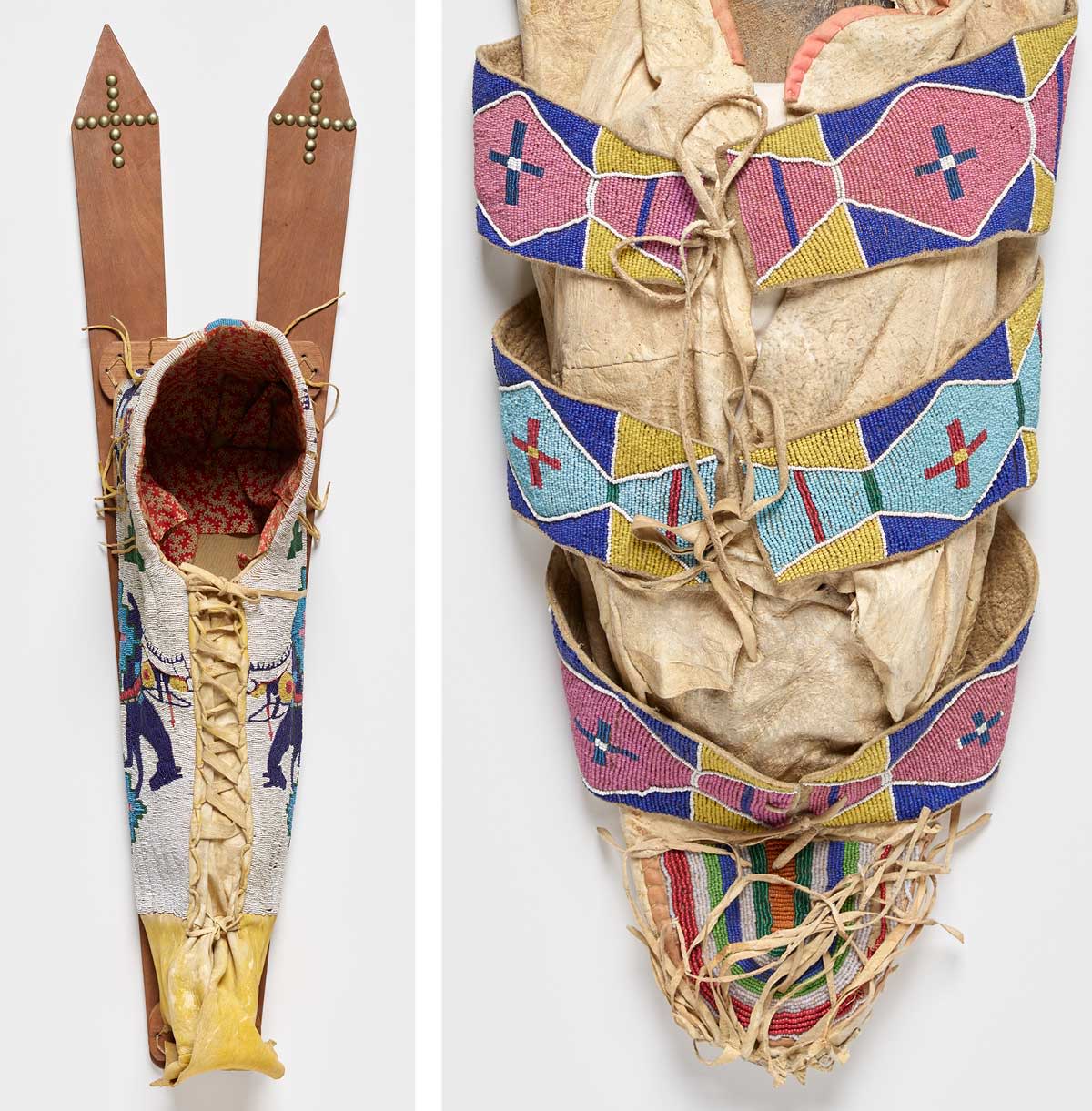 How To Make A Native American Cradleboard Hart Whilto