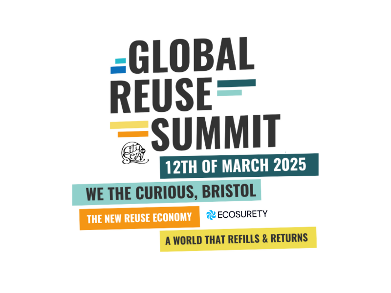 Ecosurety partner with City To Sea on the Global Reuse Summit 2025