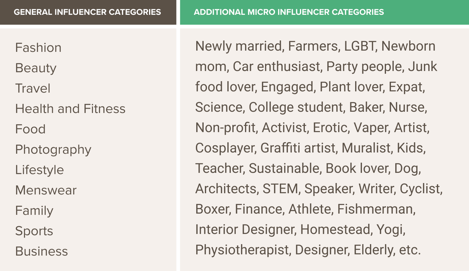 micro-influencer-categories
