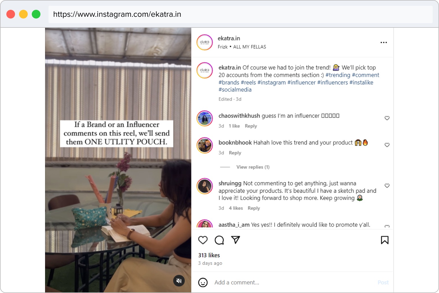 micro-influencers-hashtag-invite-example-screenshot