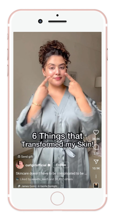 Transformative Skincare Journey of an Skincare influencer-image