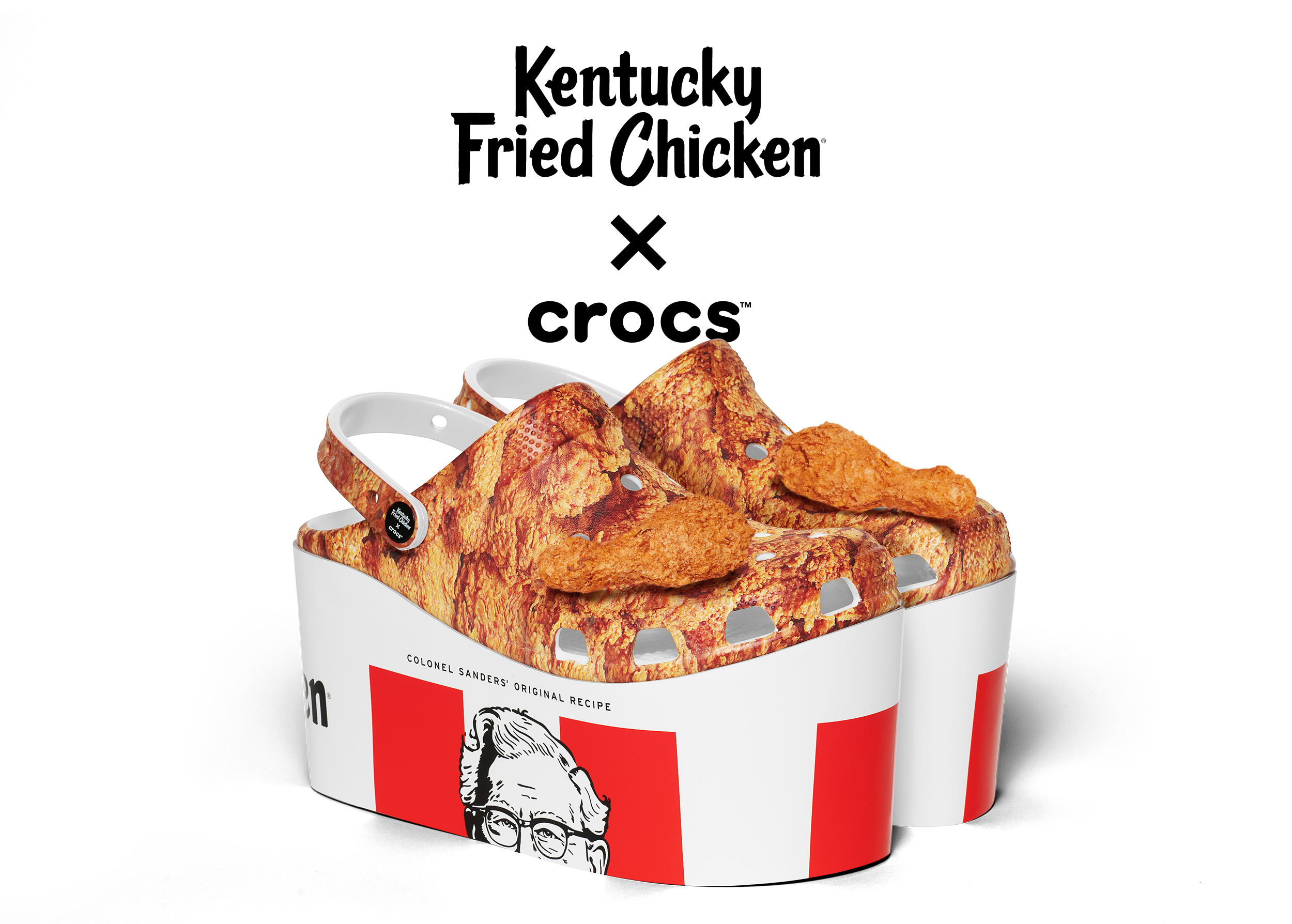 crocs x kentucky fried chicken