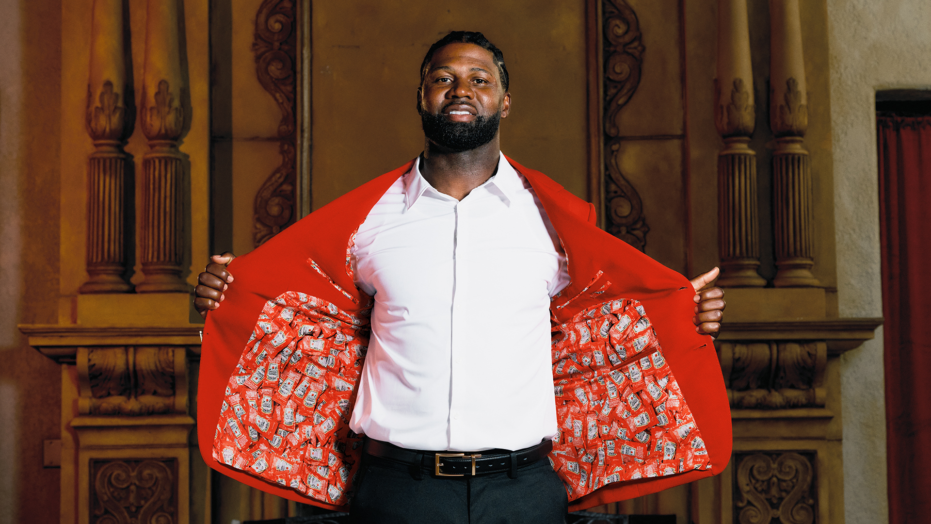 Mr 57 Devin opening jacket