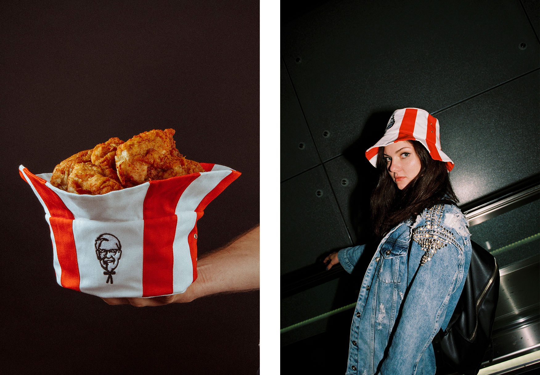 Kfc Bucket Hat Wieden Kennedy