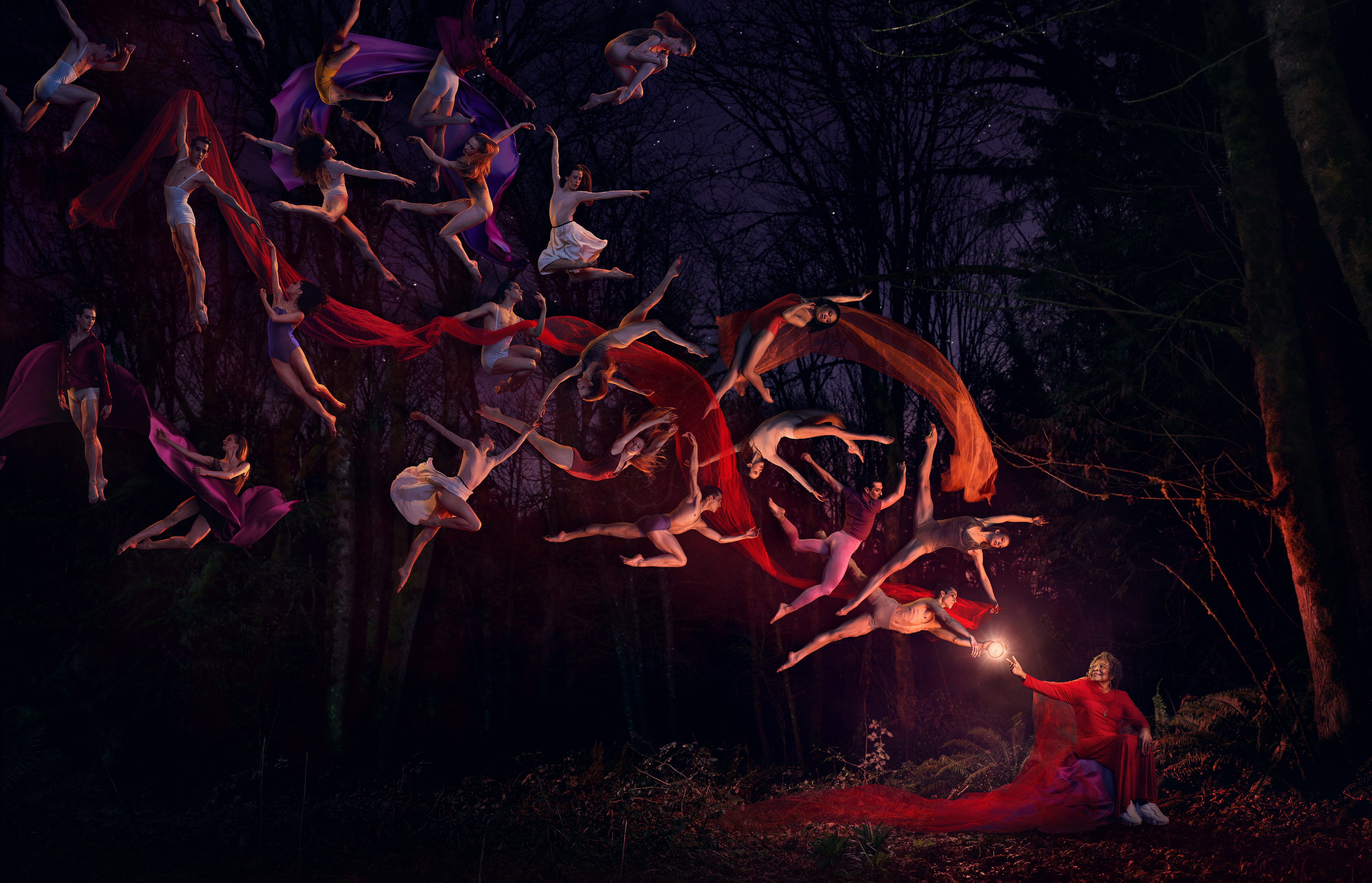 W+K Designers Celebrate a Leaper’s 85th Birthday with Leaping Dancers