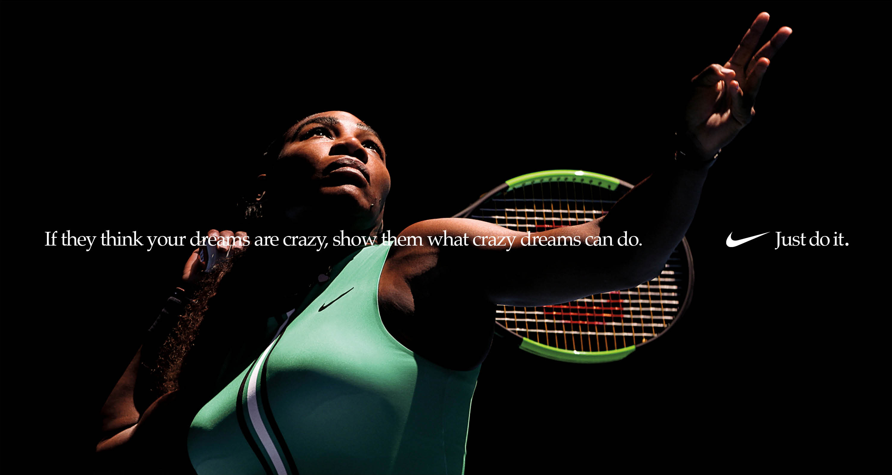 Nike commercial 2025 serena williams crazy