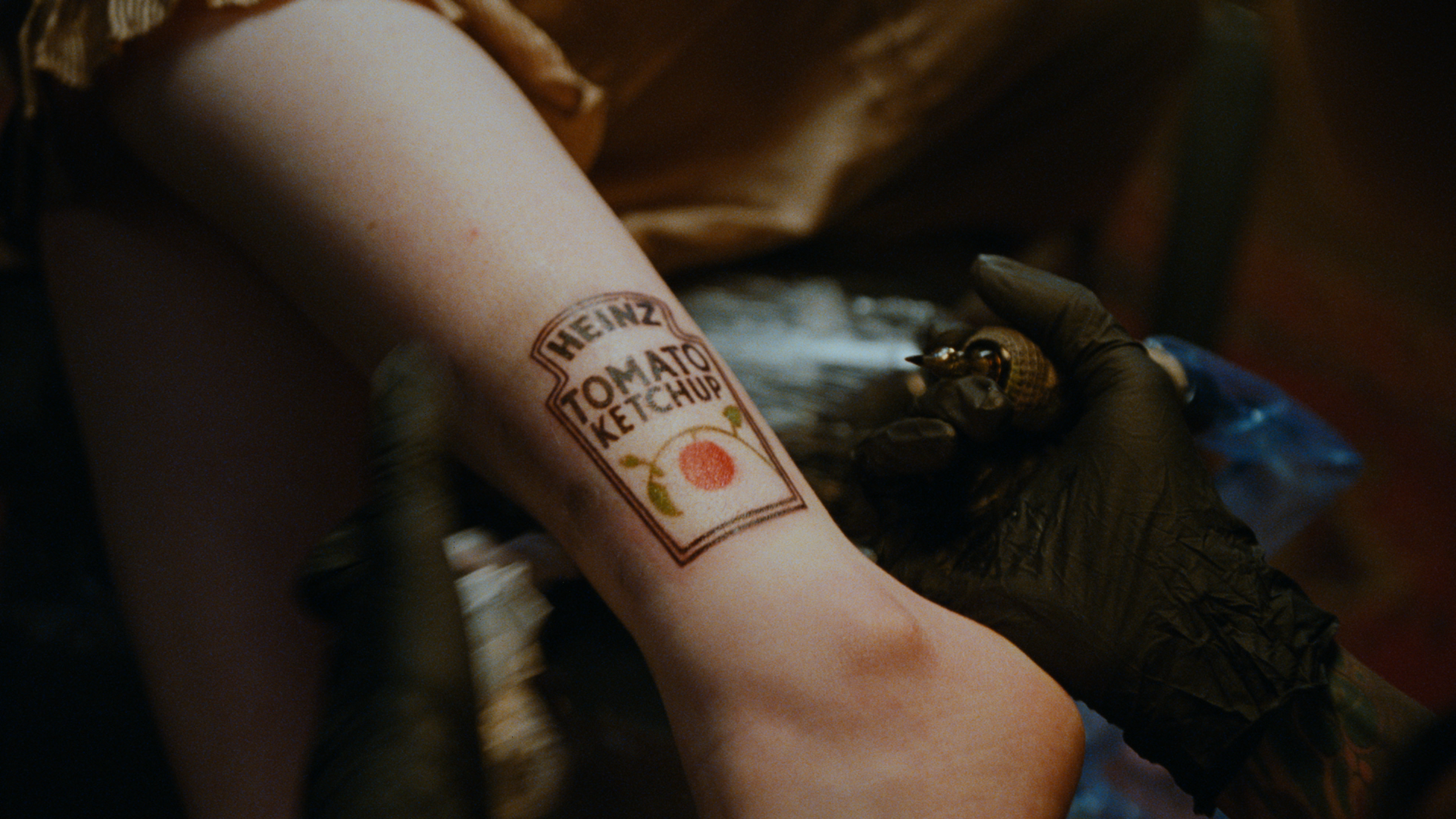 Heinz Ketchup Tattoo