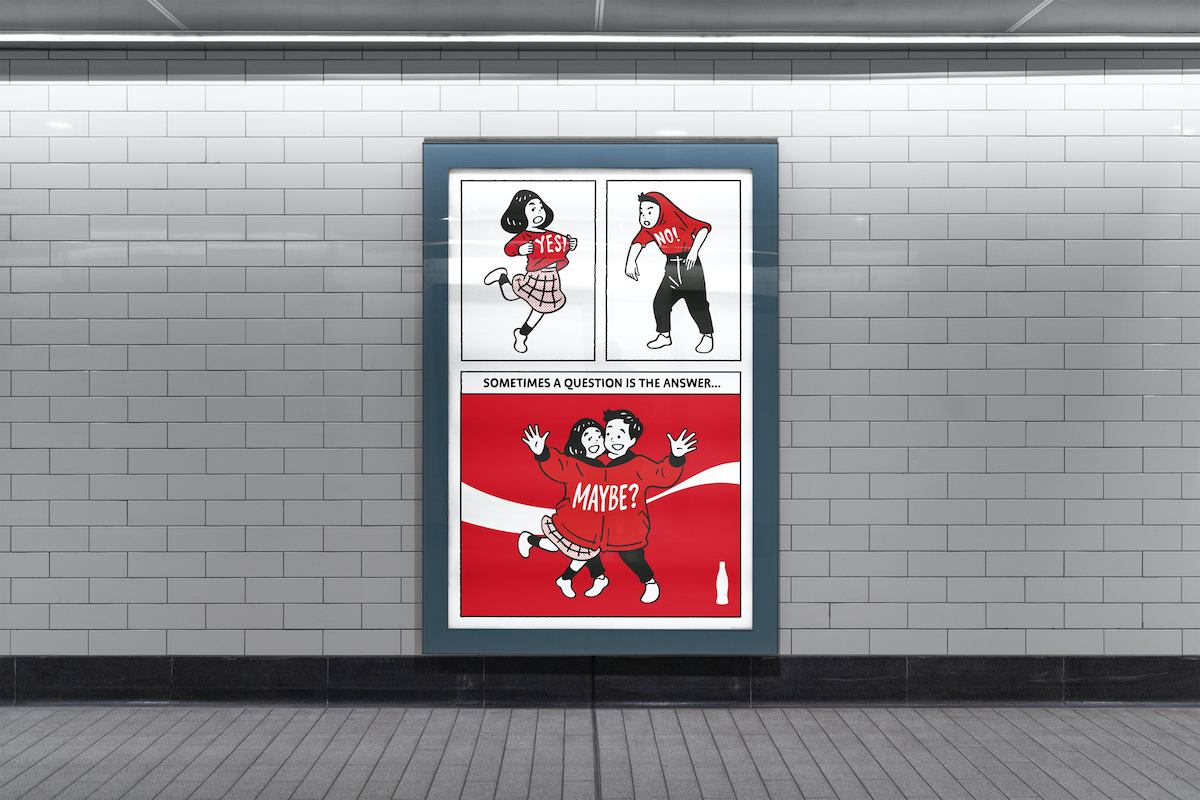 Coca-Cola Open OOH in situ 2