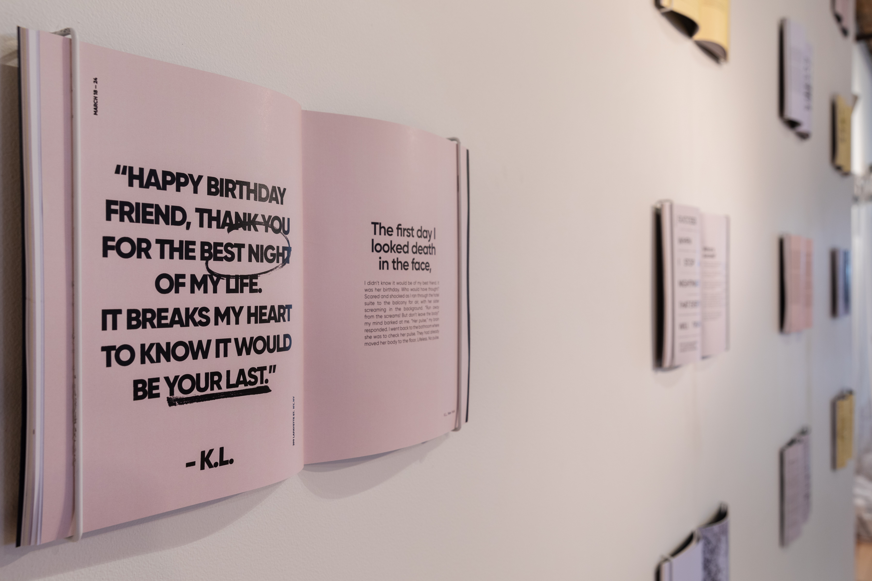 HBO Inspiration Room 11 mag wall