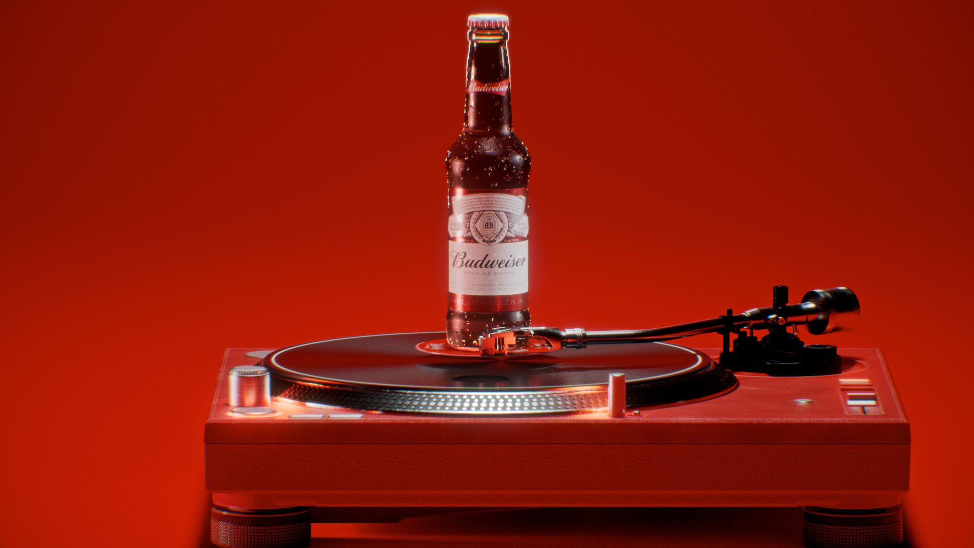 Budweiser: Vinyl Coasters | Wieden+Kennedy